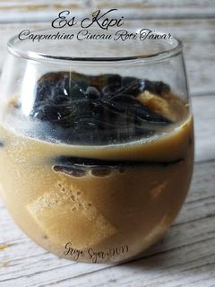 Foto resep Es Kopi Cappuchino Cincau Roti Tawar