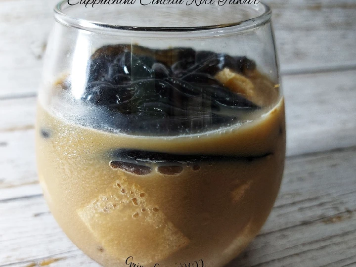 Cara Mudah Membuat Resep Es Kopi Cappuchino Cincau Roti Tawar yang Uenak Anti Ribet, Mantap