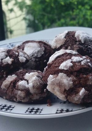 Una foto de Galletas de chocolate fácil