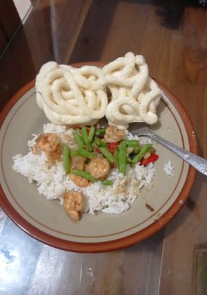 Foto resep Cah buncis udang