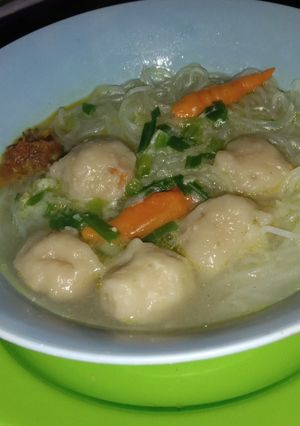 Foto resep Bakso bihun