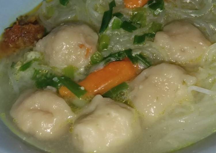 Cara mudah meracik Bakso bihun Lezat