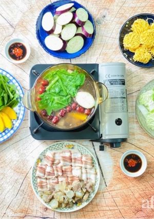 Hình của món Lẩu Thập Cẩm.