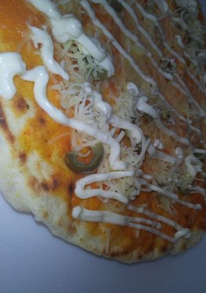 صورة لوصفة بيتزا الطاجين