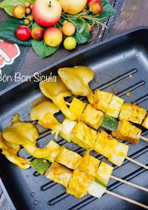Hình của món Xiên Nướng Chay.