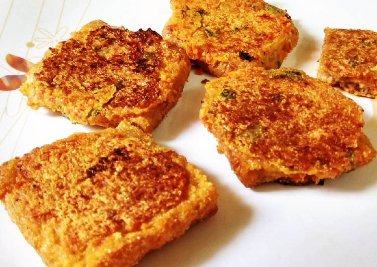 Recipe of Quick Easy Veggie Suji Toast