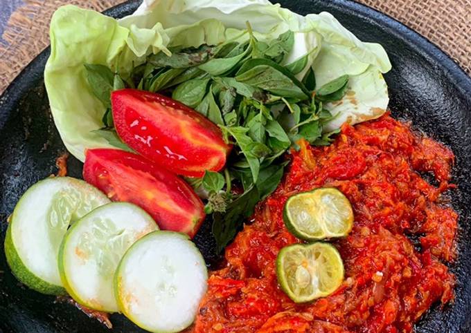 Cara Gampang Membuat Sambal ala Warung Lamongan yang Enak Banget