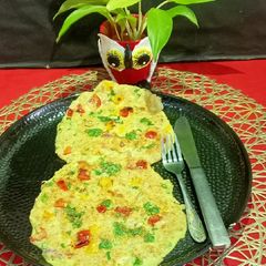 Healthy Oats Omlette A picture of Healthy Oats Omlette.