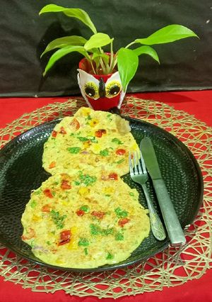 A picture of Healthy Oats Omlette.
