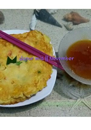 Foto resep Okonomiyaki ala-ala