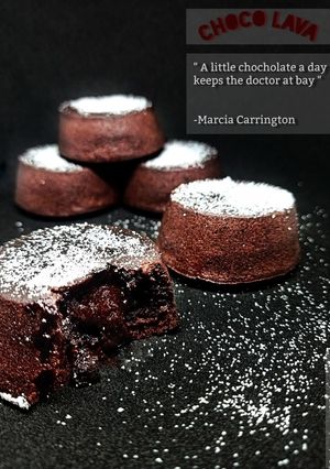 Foto resep Choco Lava / Molten Cake