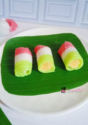 Foto resep Kue nagasari gulung