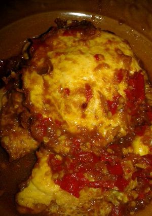 Foto resep Telur ceplok pedas manis