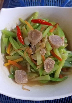 Foto resep Tumis labu Siam dan wortel