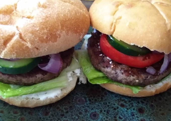 Simple Way to Make Award-winning Vegetarian Greek Burgers