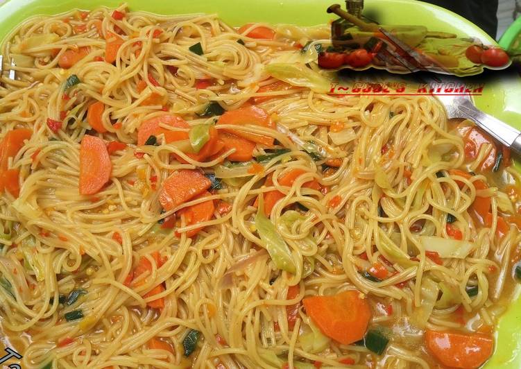 Recipe of Speedy Jallof spaghetti