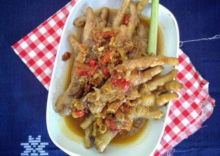 Bahan Ceker Masak Betutu | Resep Bumbu Ceker Masak Betutu Yang Mudah Dan Praktis