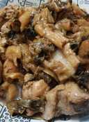 Chinese Braised Pork Ribs with Mui Choy 梅菜炆豬肉