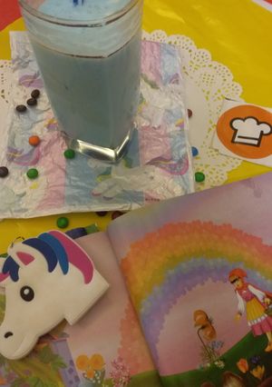 A picture of Unicorn shake.