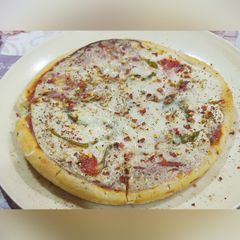 Whole Wheat Stuffed Pizza A picture of Whole Wheat Stuffed Pizza.