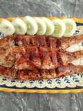 Ikan kurisi bakar parape (khas Makassar)