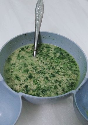 Hình của món Cháo yến mạch.