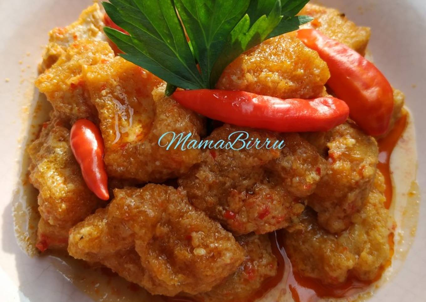 Sambal Krecek Tahu
