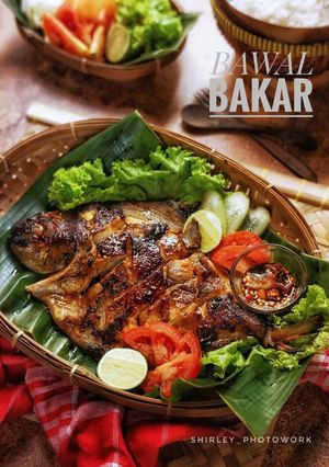 Foto resep BAWAL BAKAR ala seafood Ayu 🐟
