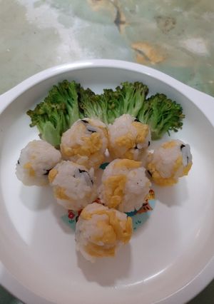 Foto resep Bola bola nasi mpasi 18 month