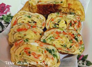 Gambar Telur Gulung ala Korea (Korean Egg Roll)