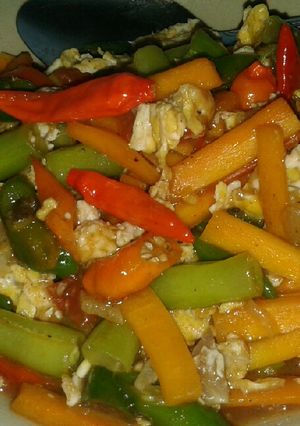 Foto resep Orak arik buncis wortel💞