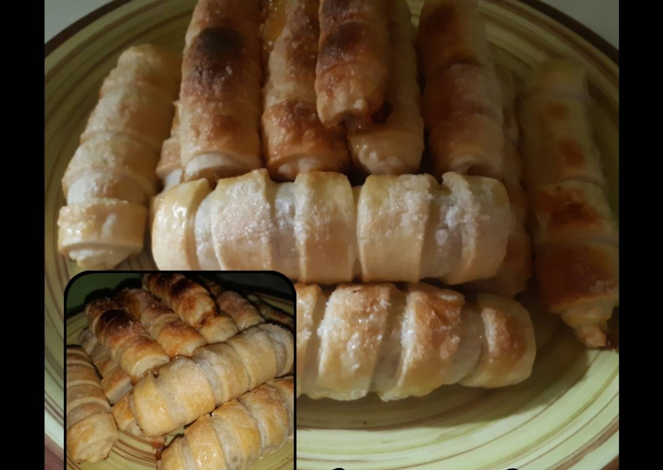 Rollitos De Batata Azucarados😋🤩