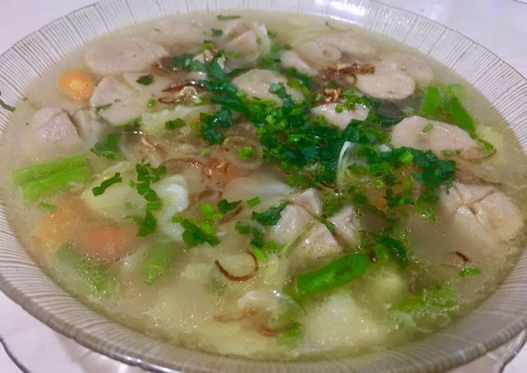 Resep Sop bakso rumahan ala rehan | Resep Bumbu Sop bakso rumahan ala rehan Yang Lezat Sekali