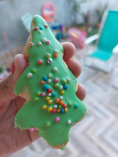 Una foto de Galletitas navideñas