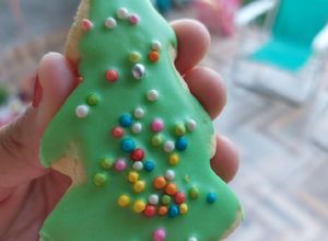 Una foto de Galletitas navideñas