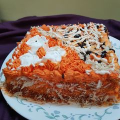 A picture of Orange Cream Cake.