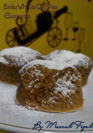 Foto resep Bolu white coffee no mixer no oven