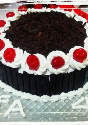 Foto resep Blackforest cinta (kukus)