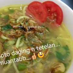 รูปของ Soto bening daging n tetelan ala aku