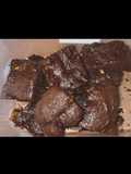 *Falsos* Brownies integrales con nueces