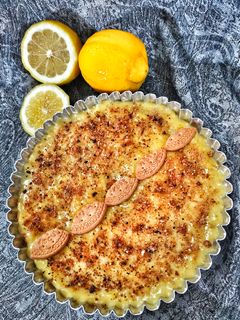 Foto resep No bake Lemon Egg Tart (Pie Susu Lemon) ~ Biscuit Crust, no oven