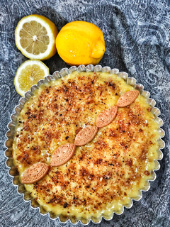 Foto resep No bake Lemon Egg Tart (Pie Susu Lemon) ~ Biscuit Crust, no oven
