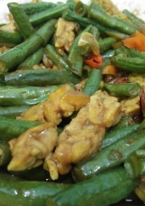 Foto resep Tumis KATE (kacang + tempe)