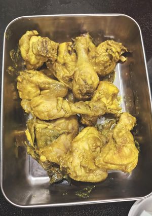 Foto resep 571. Ayam Ungkep Bumbu Kuning