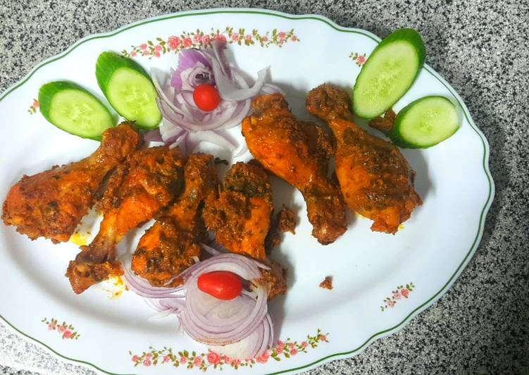 Step-by-Step Guide to Prepare Super Quick Homemade Tandoori Drumstick