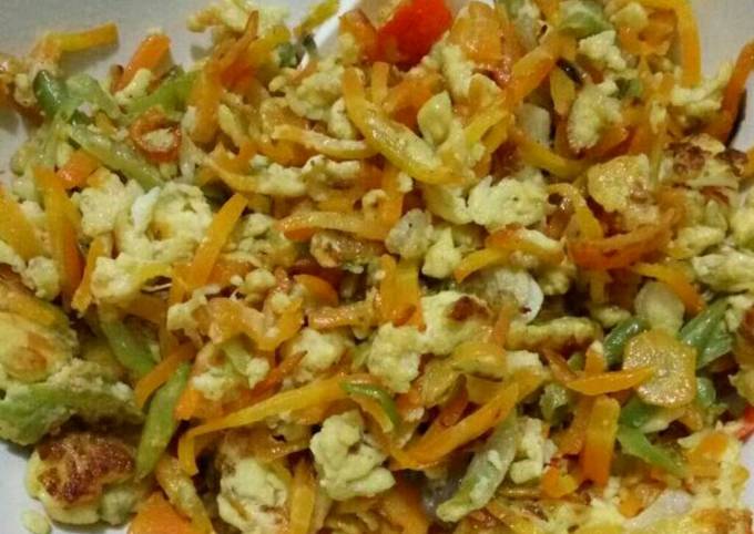 Yuk intip, Bagaimana cara buat Orak Arik Telur Sayuran Simple  lezat