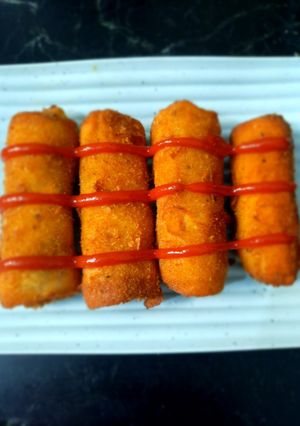 A picture of Crispy Bread Rolls.