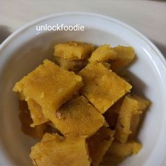 Moong Dal Ki BURFI A picture of Moong Dal Ki BURFI.