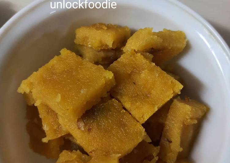 Steps to Make Speedy Moong Dal Ki BURFI