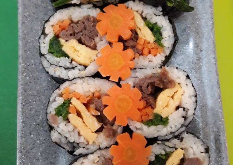 Rahasia Membuat Gimbap (Korean Rice Roll), Menggugah Selera